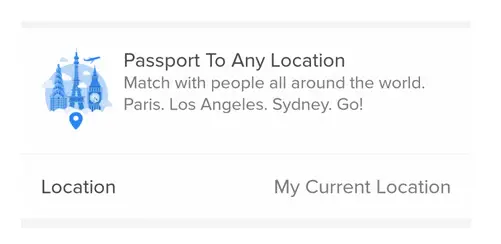 Tinder Passport