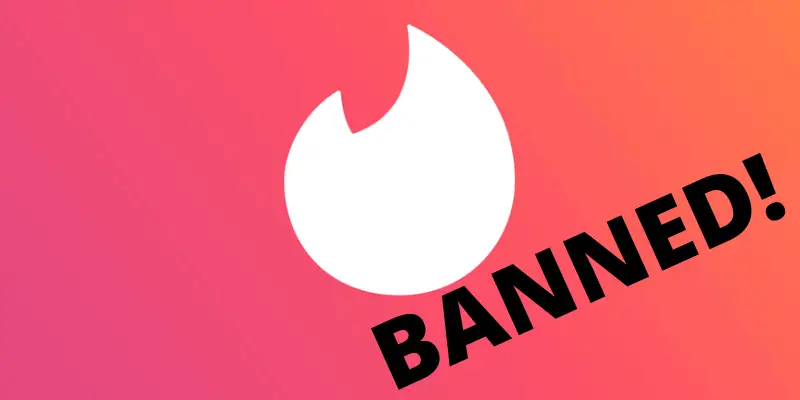 Tinder banned