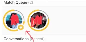 What do the tinder icons mean