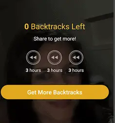 No More Bumble Backtrack