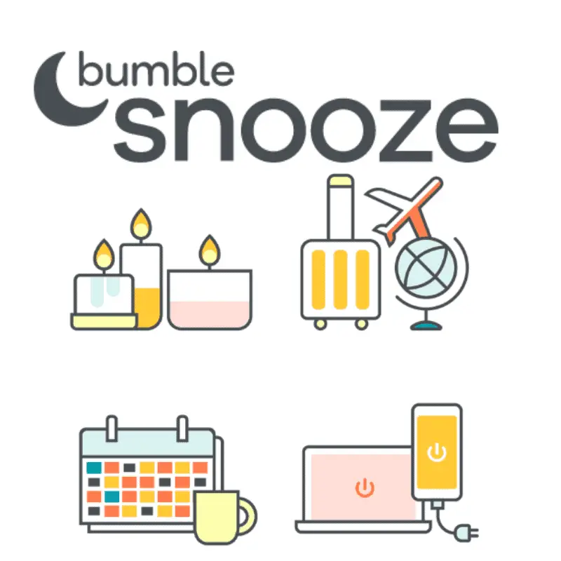 Bumble Snooze mode