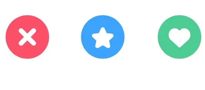 What does blue star mean on tinder
