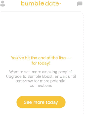 bumble limited swipes