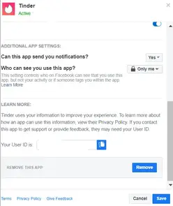 Same facebook reset tinder with How To