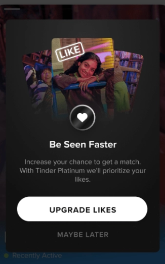 upgrade to get Tinder Prioity Likes