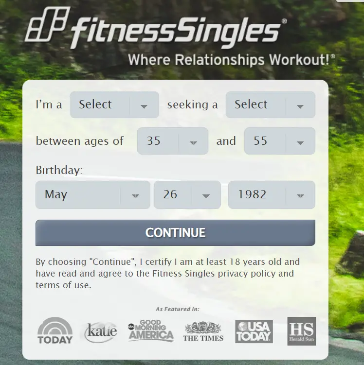 fitness singles review