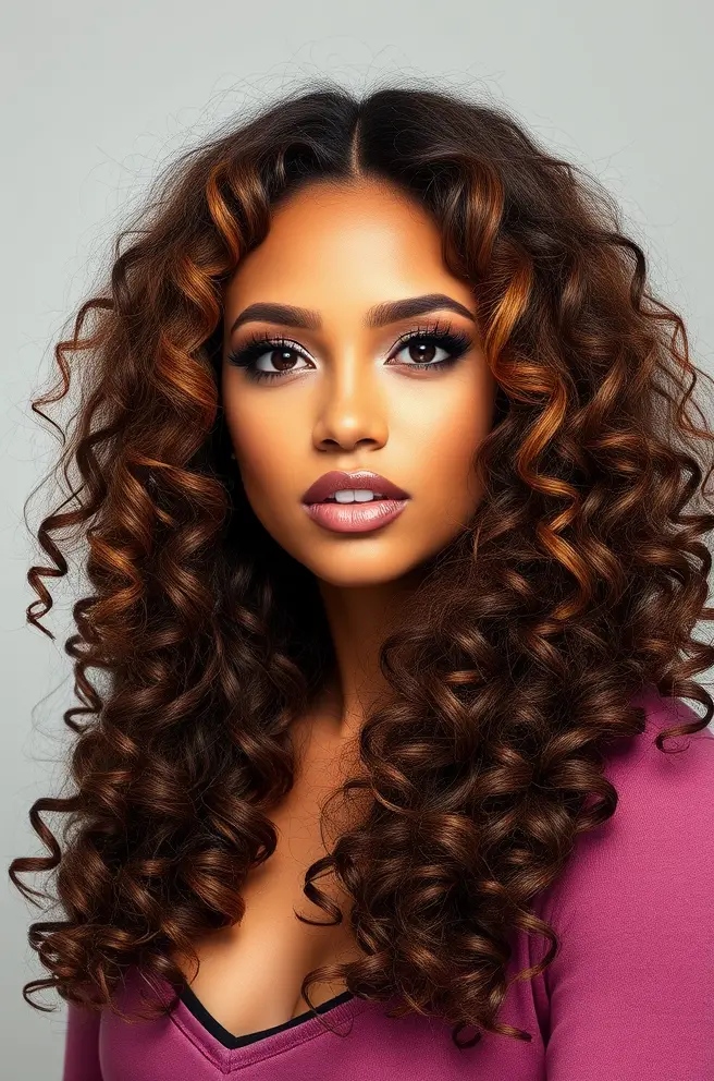 Beautiful 3C Hair Loose Curls to Flaunt