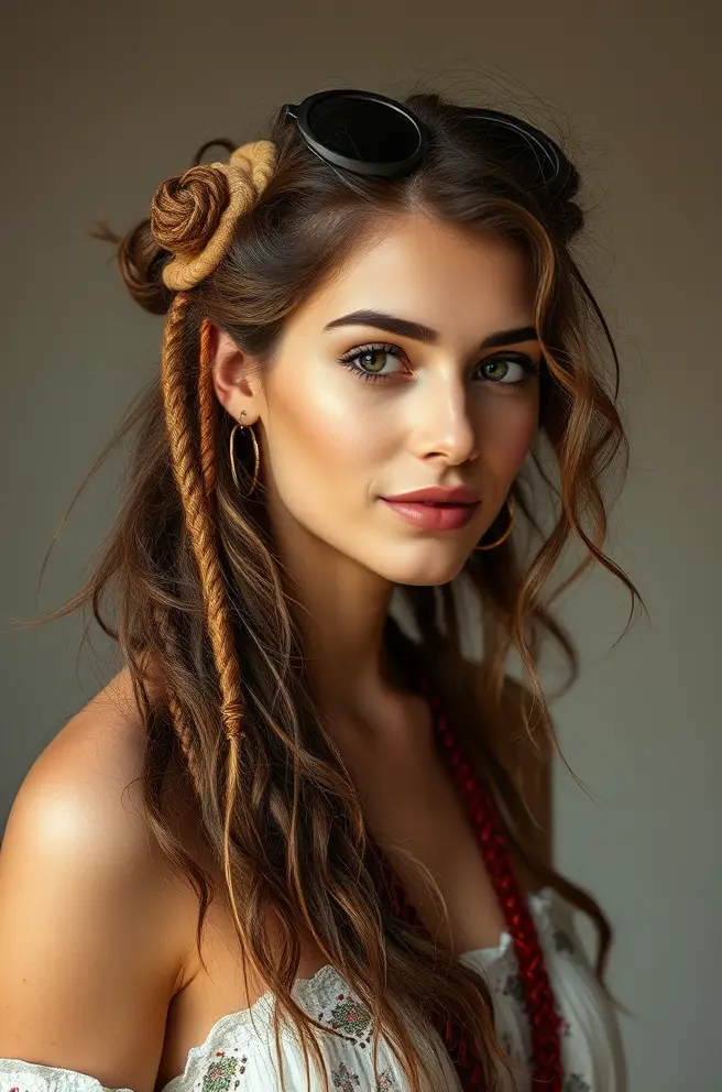 Boho 2B Hair Styles: Effortlessly Free-Spirited