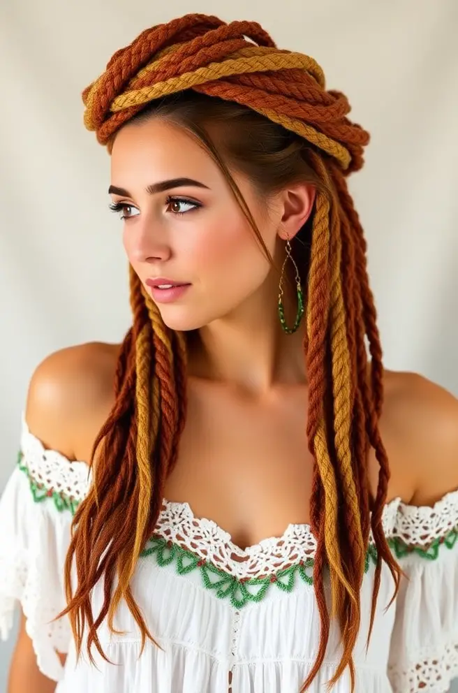 Boho-Inspired Crochet Hair to Elevate Your Festival Style