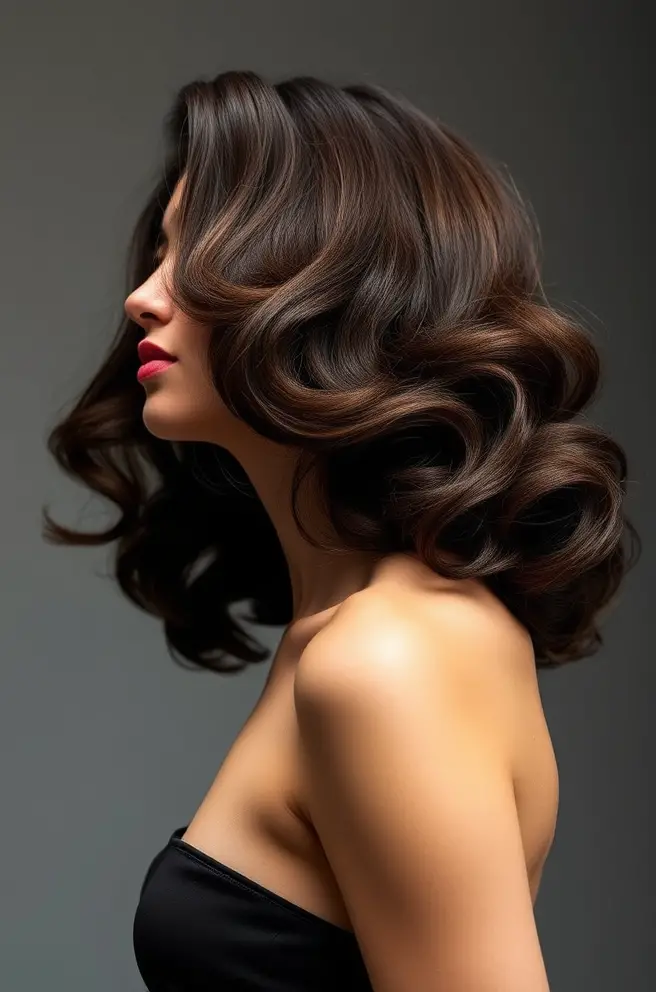 Bold Waves Hair: Dramatic Voluminous Waves to Make a Statement