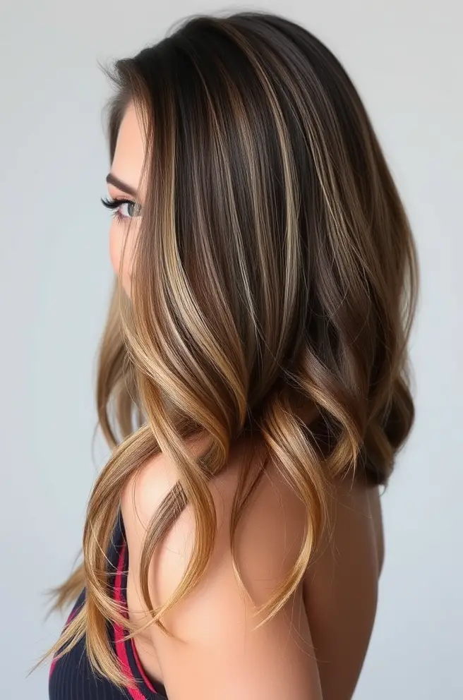 Bright Dark Blonde Hair with Subtle Ombre