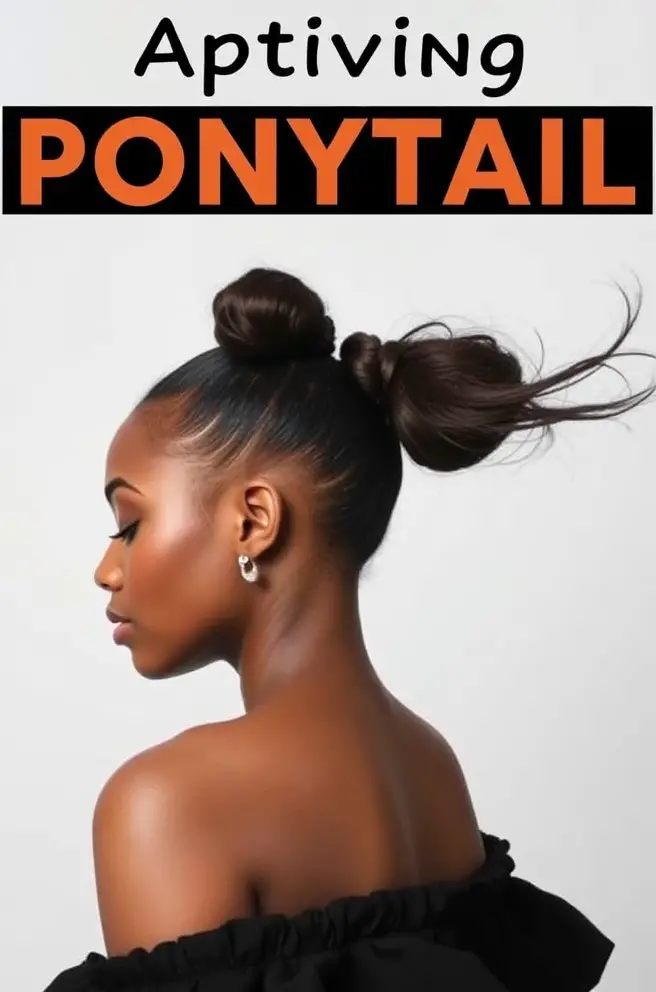 Captivating Ponytail Ideas for 4C Hair