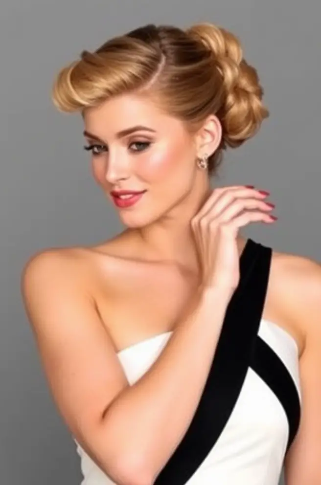 Chic ISEE Hair Updo Ideas for Formal Events