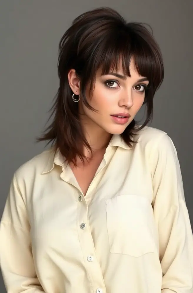 Chic Mullet Hairstyles for Bold Women