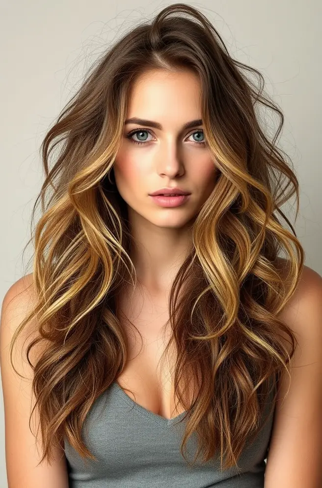 Chic Waves Hair: Sassy Messy Waves for a Casual Vibe