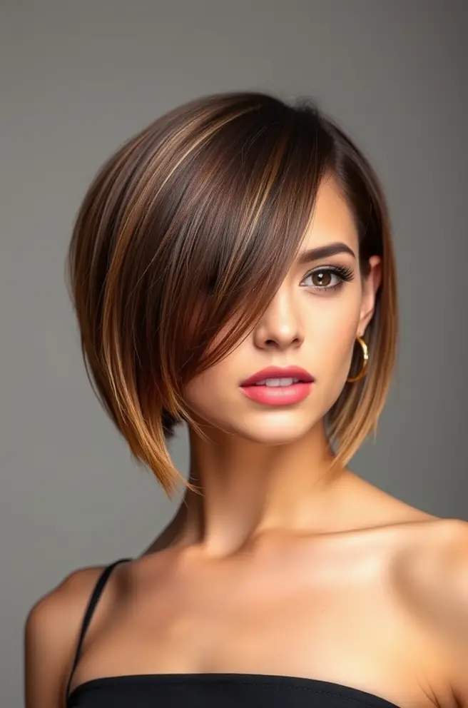 Classic Butterfly Haircut for Straight Hair