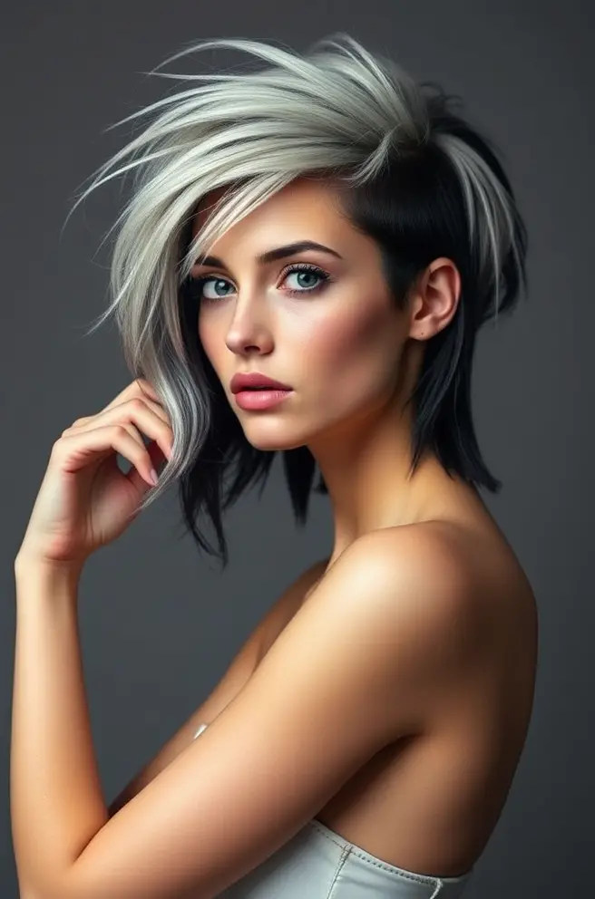 Classic Skunk Hair Looks with Timeless Appeal