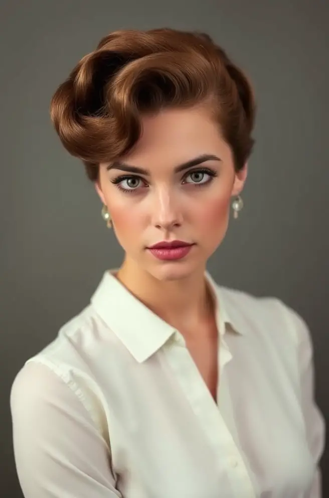 Classic Vintage Styles for 2C Hair