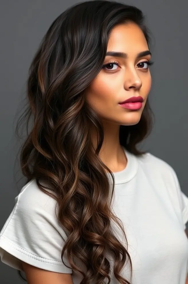 Coarse Hair: Gorgeous Half-Up Half-Down Style for Versatility