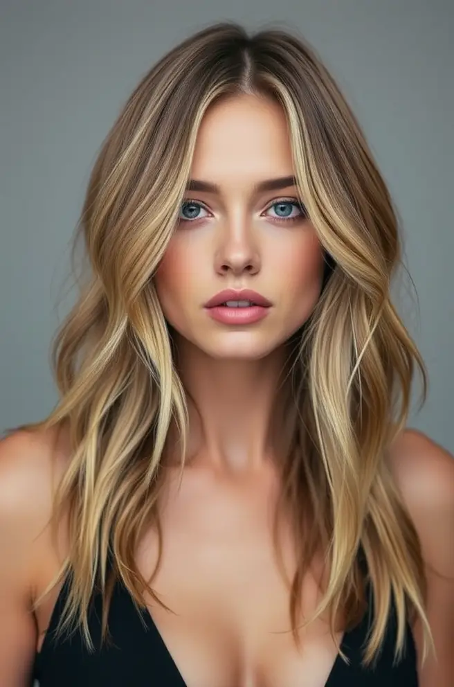 Dirty Blonde Hair with Subtle Ombre