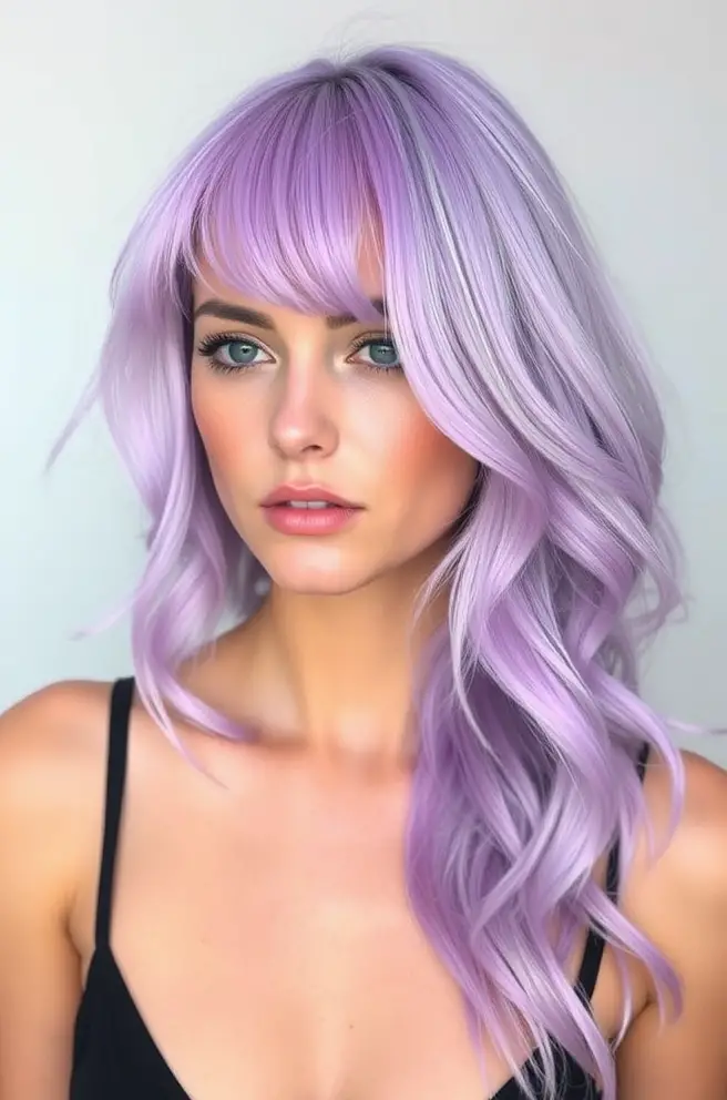 Dreamy Pastel Purple Hair Colors to Transform