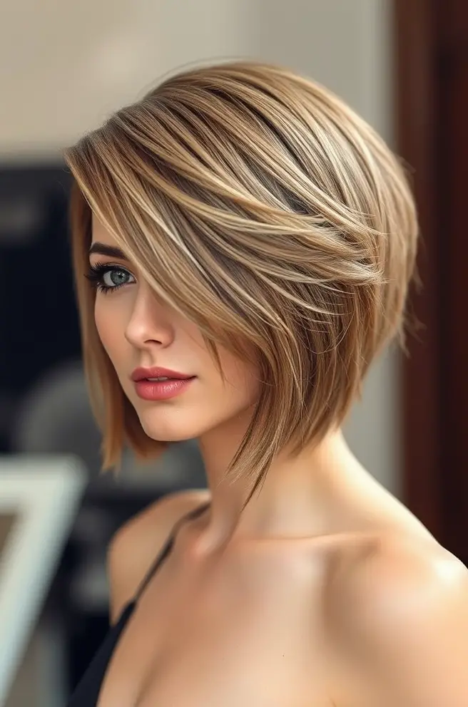 Edgar Haircut for Women with Textured Layers