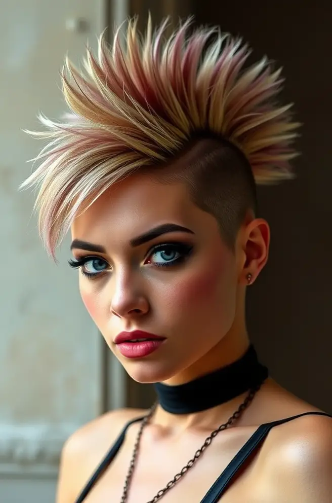 Edgy 80s Mohawks That Make a Statement