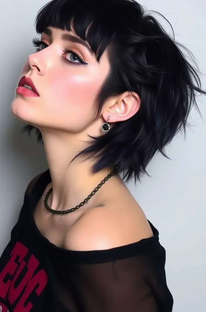 Edgy Emo Hair Options for Creative Women