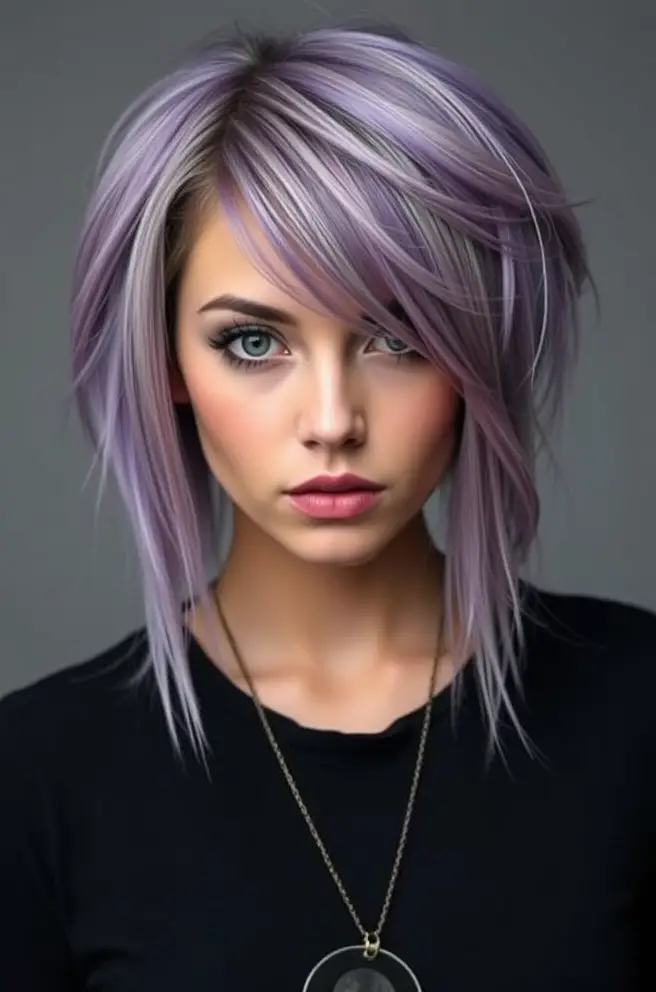 Elegant Emo Hair Styles for Women