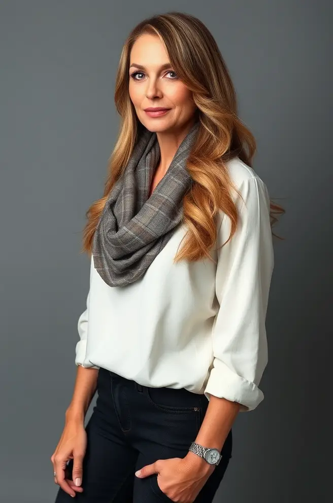 Elegant Long Layers for Women Over 60