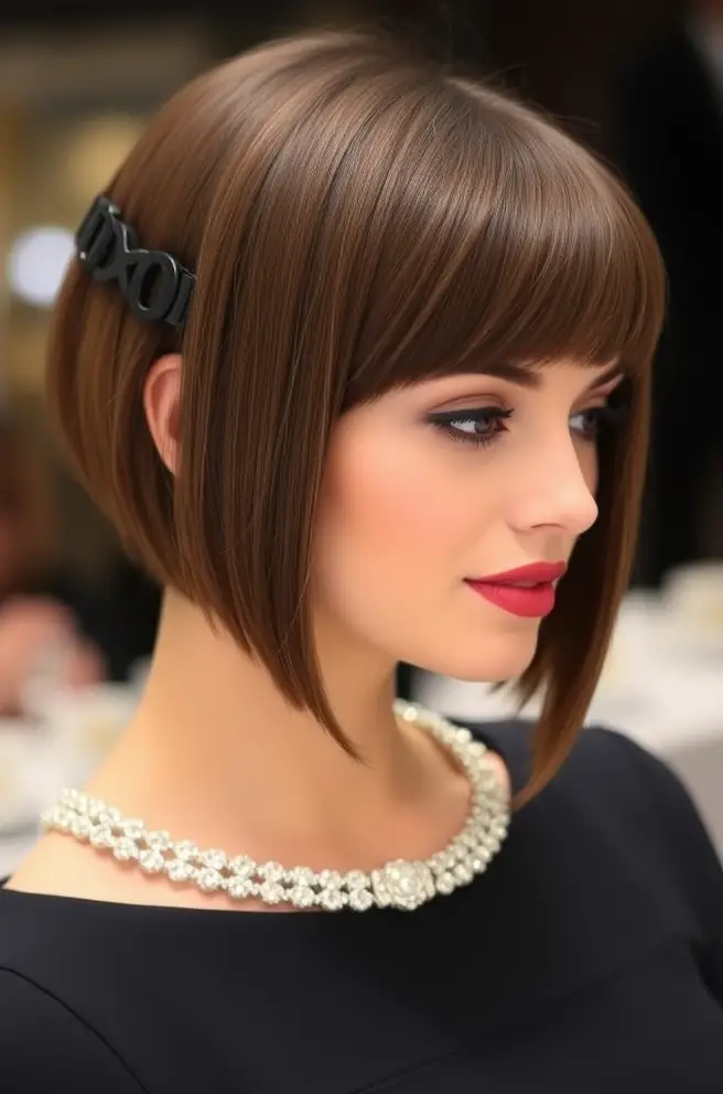 Elegant Low Taper Straight Hair for Formal Events