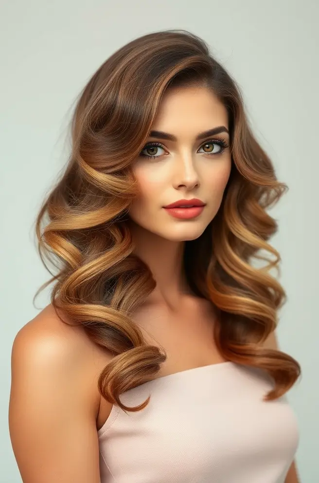 Elegant Waves Hair: Sophisticated Vintage Waves for a Classic Look