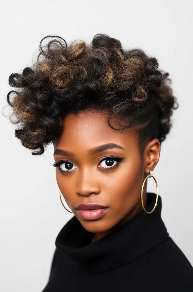 Flawless Puff Styles for 4C Hair