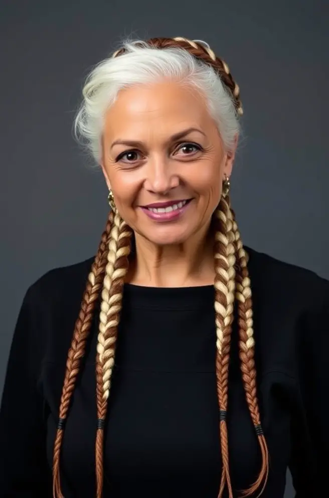 Functional Braids for Women Over 60