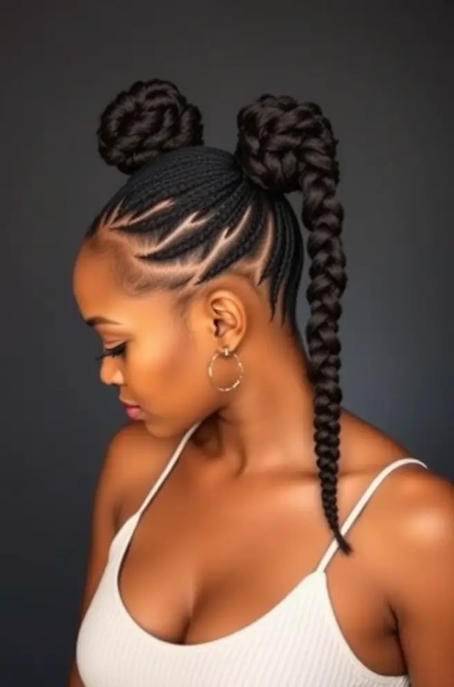 Gorgeous 3C Hair Braided Ponytails to Rock