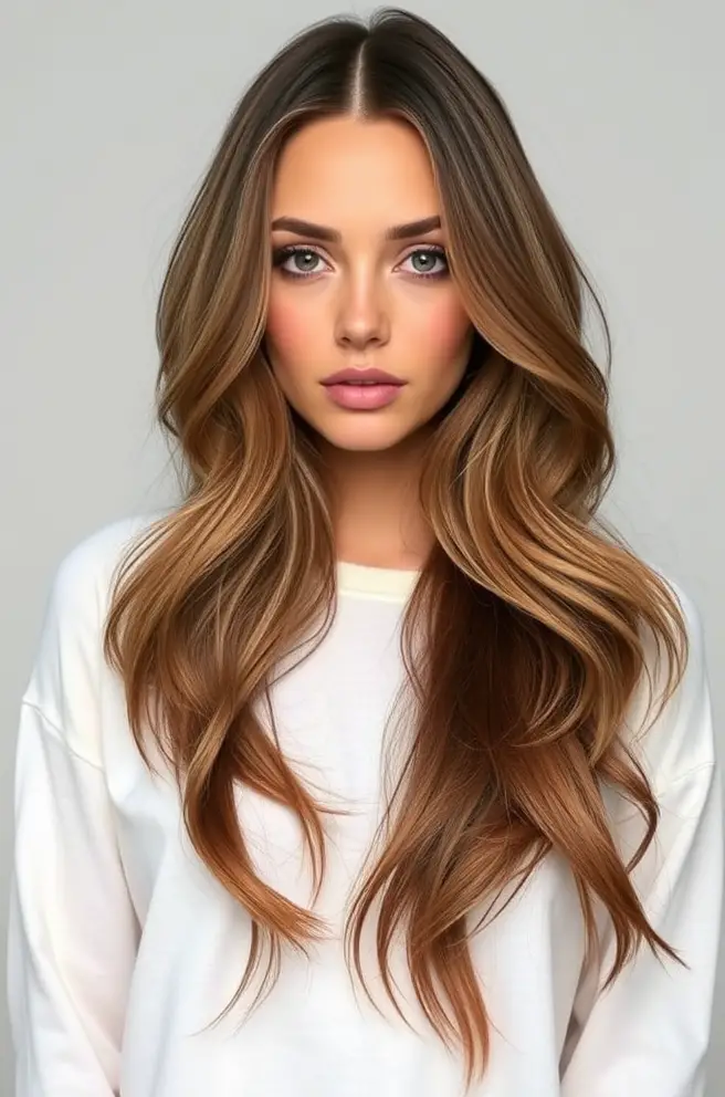 Gorgeous Brown Hair Long Layers for Effortless Style