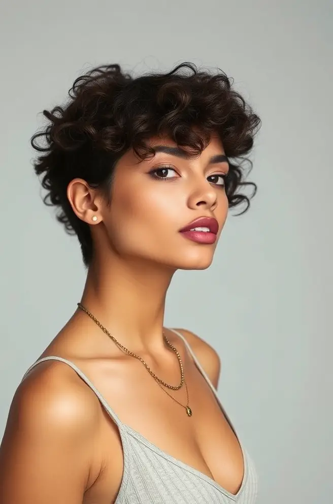 Low Taper Curly Hair for an Effortless Vibe