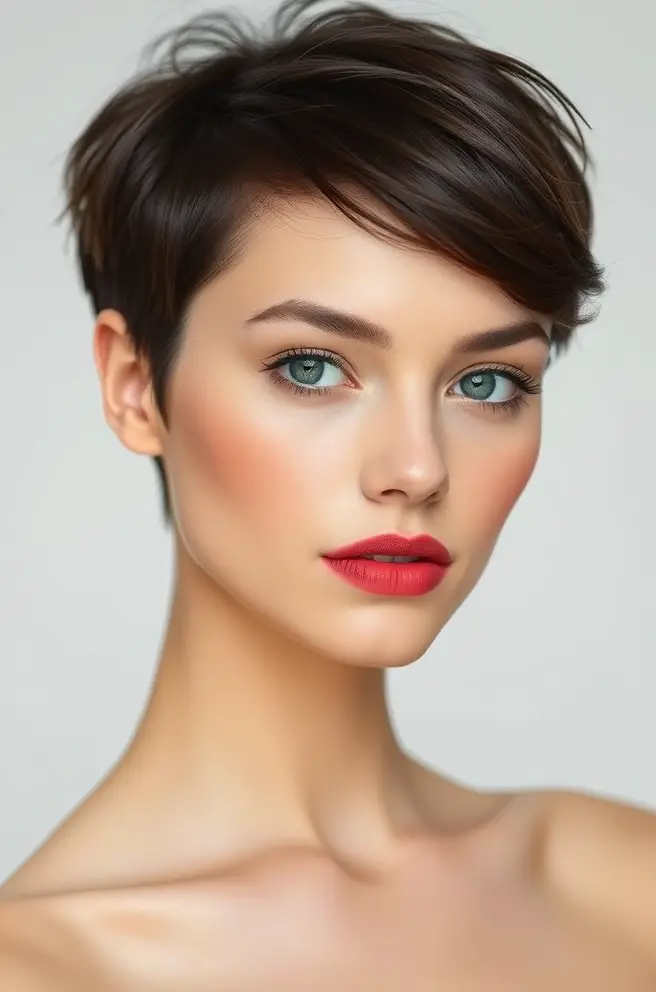 Minimalist Short Hair Cuts for a Clean Aesthetic