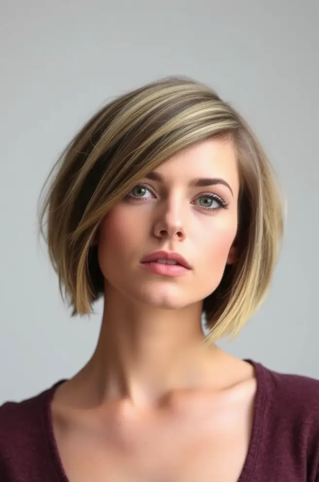 Modern Fade Haircut for Short Bob Styles