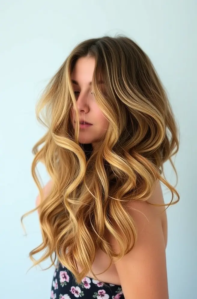 Playful Beachy Waves for 2A Hair