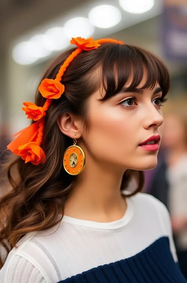 Playful Orange Hair Accessories to Elevate Your Style