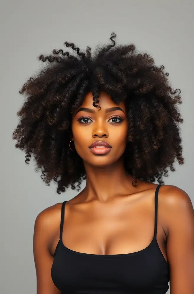 Prose Hair - Funky Afro with Defined Curls and Volume