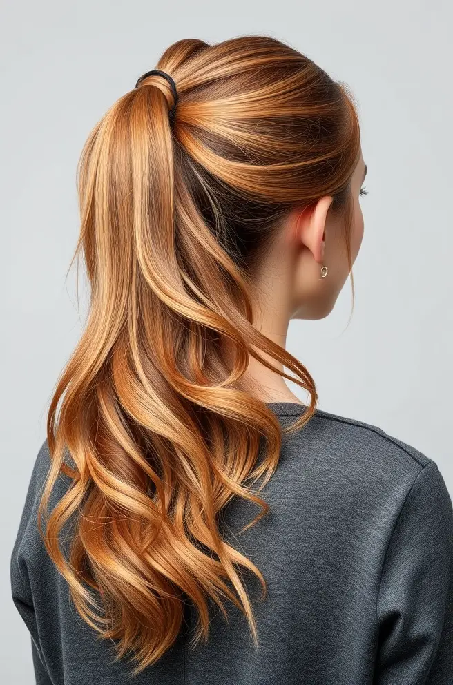 Prose Hair - Textured Half-Up Ponytail for a Casual Vibe