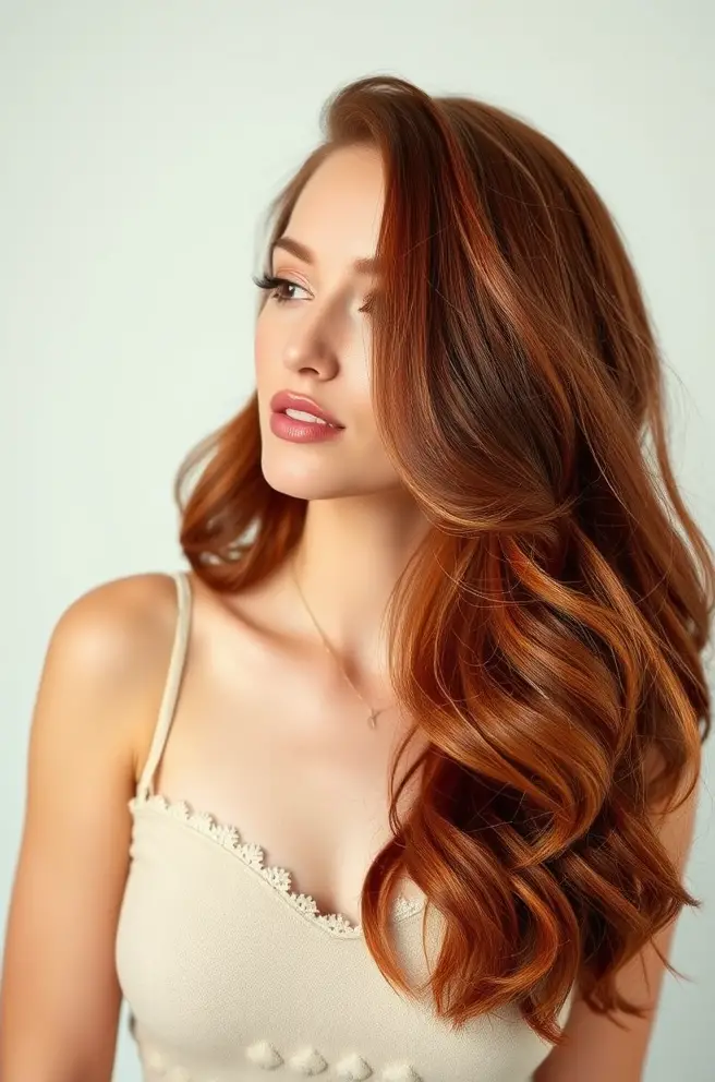 Rich Auburn Hair Color Shades