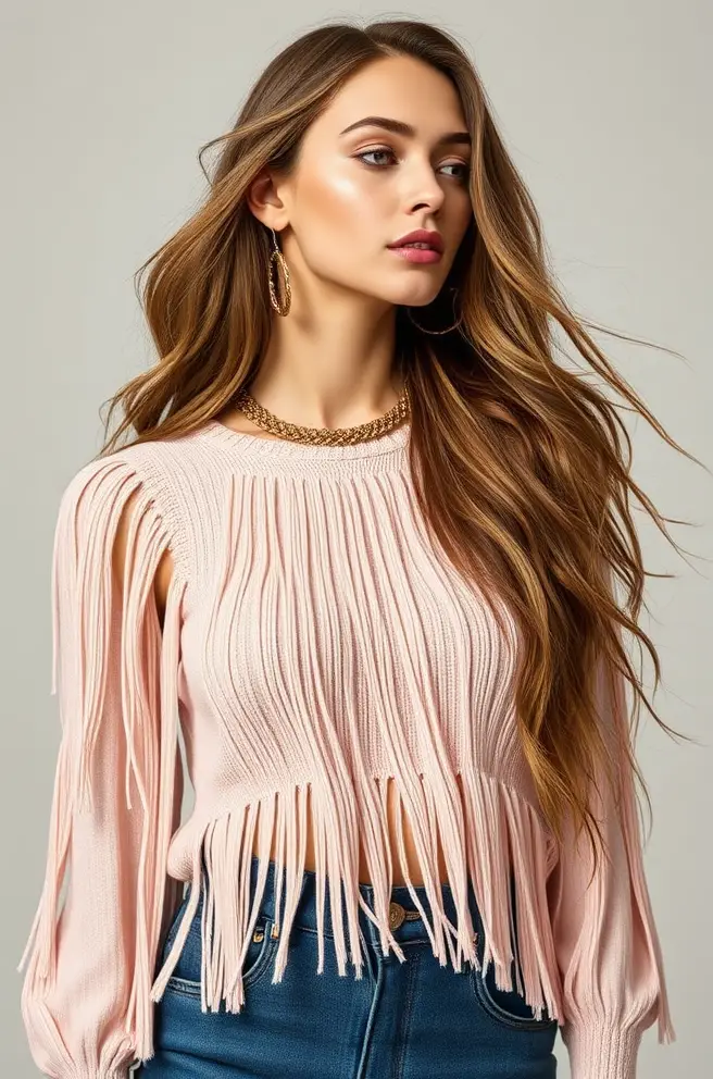 Romantic Fringe Styles for Soft, Feminine Appeal