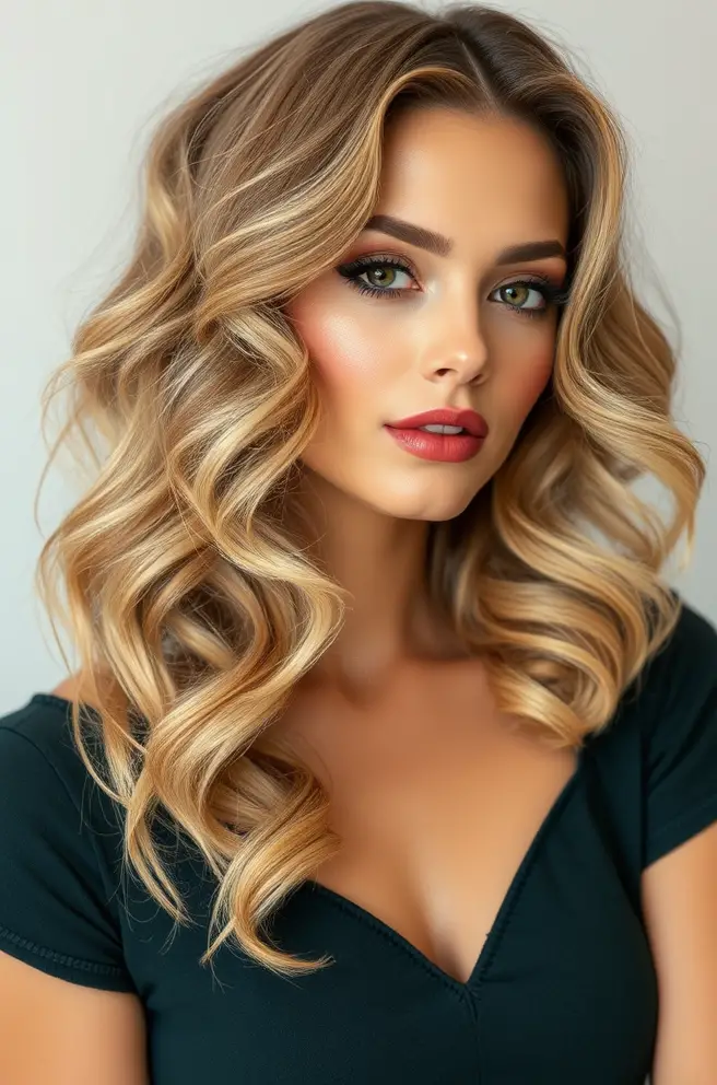 Romantic ISEE Hair Waves for Effortless Glamour