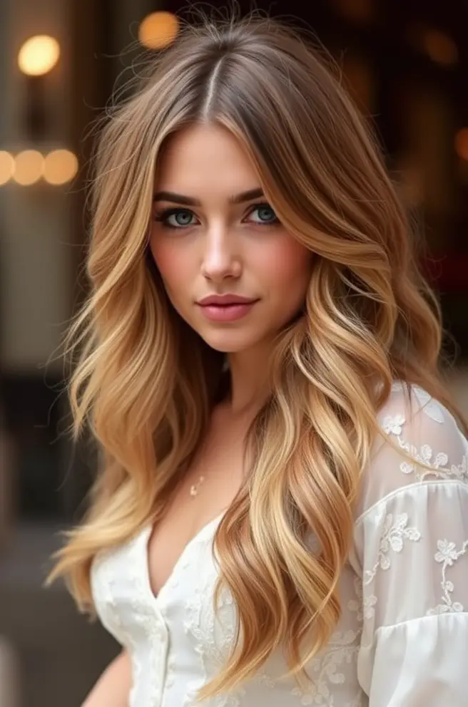 Romantic Shoulder Length Hair Ideas for Date Night