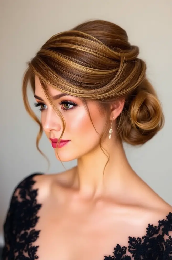 Romantic Updos with Unice Hair Extensions