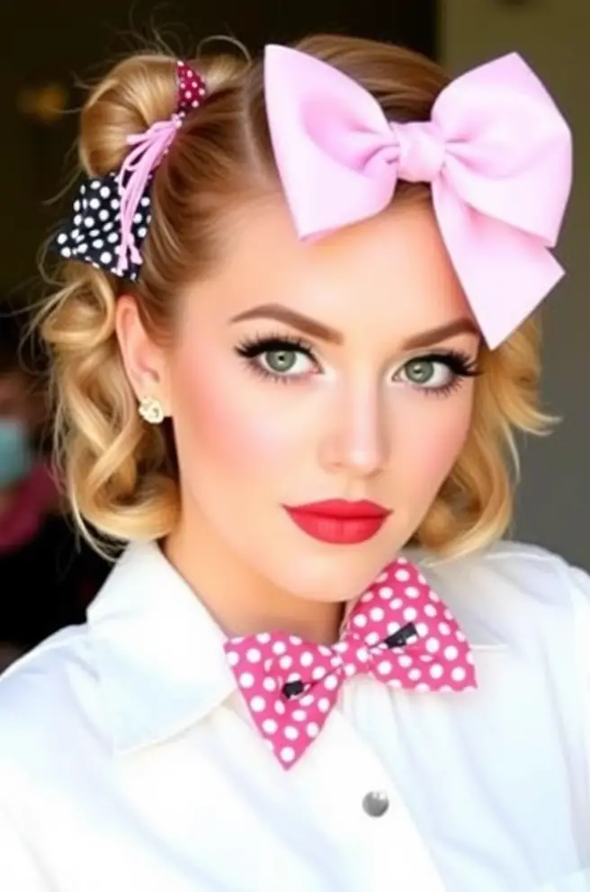 Sassy 80s Hair Bows to Elevate Any Look