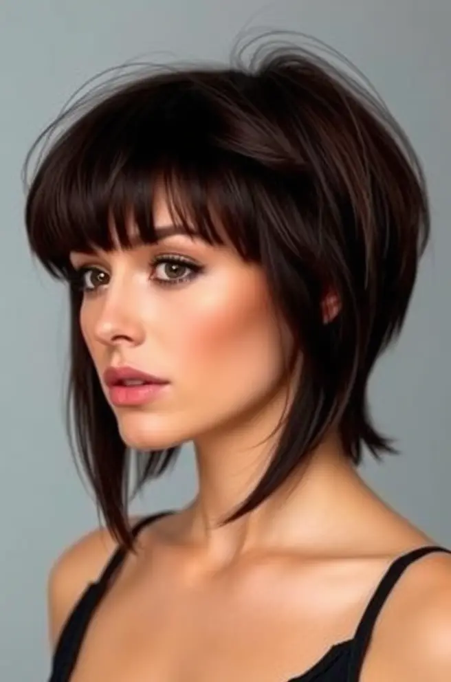 Short Mullet Haircuts for Effortless Glam